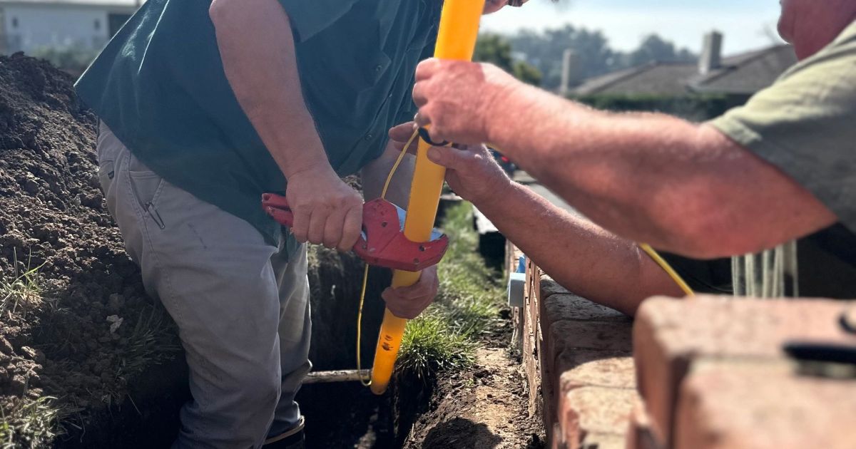 Replacing a Gas Yard Line in Pacific Palisades – Gas Line Repair